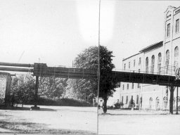 Cukrownia "Zbiersk" lata pięćdziesiąte widok od wschodu